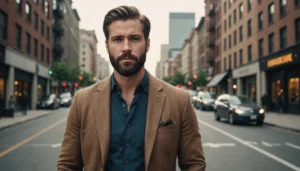homme barbe mode