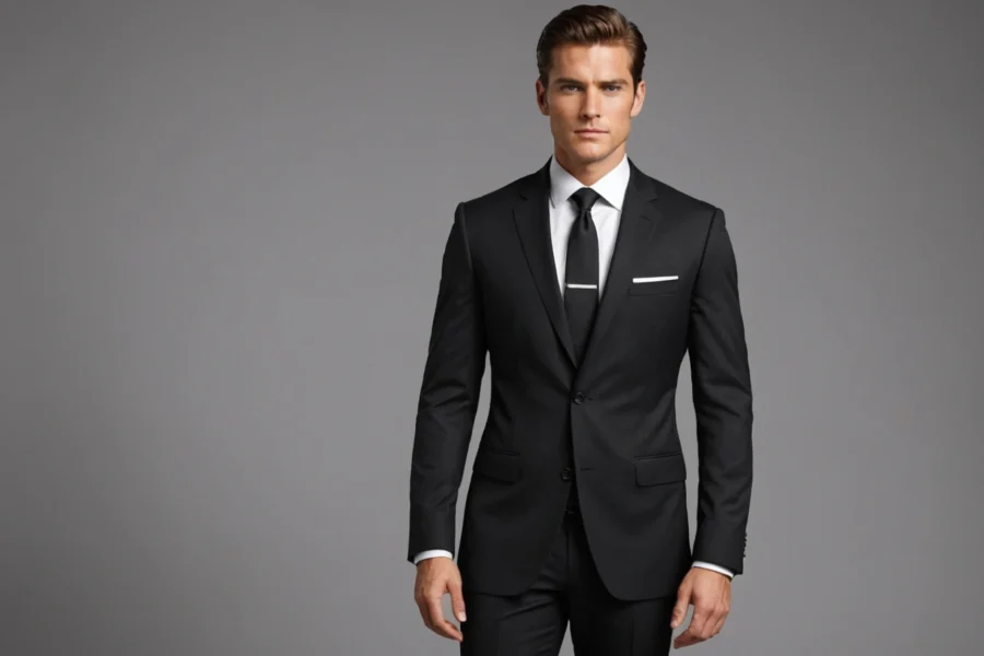 chemise pour costume noir