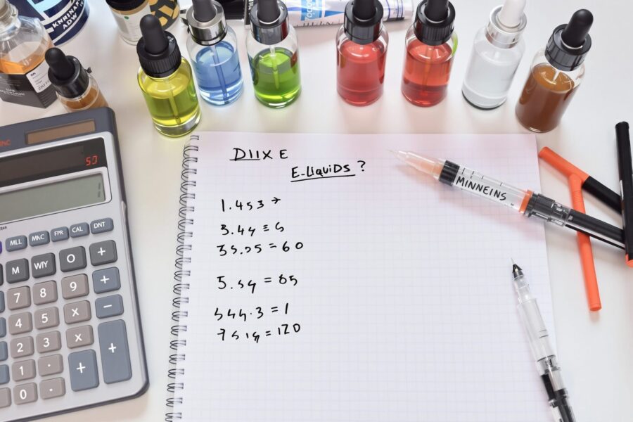 calculateur diy e-liquide